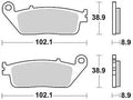 Trw remblokken mcb 764 brake pads sinter mcb764srm