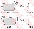 Trw remblokken mcb 820 brake pads organ. mcb 820