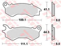 Trw remblokken mcb 833 brake pads organ. mcb 833