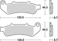 Trw remblokken mcb 658 brake pads sinter mcb 658 sv