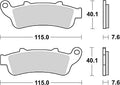 Trw remblokken mcb 692 brake pads organ. mcb 692