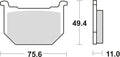 Trw remblokken mcb 509 brake pads organ. mcb 509