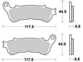 Trw remblokken mcb 776 brake pads org.perf. mcb 776
