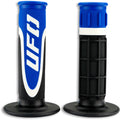 Ufo plast griffgummi axiom rubber grip pair ufo black white blue