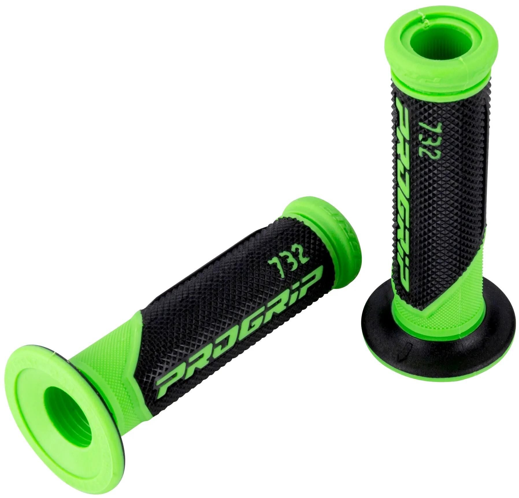 Progrip griffgummi 732 rubber grip 732 gn sw 125mm open.fluo