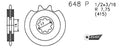Esjot antriebsritzel 0648 sprocket 415 13z silent