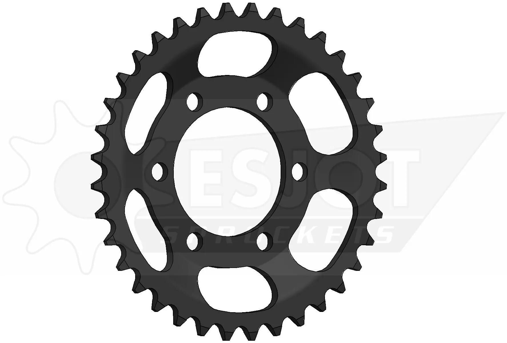 Esjot kettenrad 0835 chain wheel 415 47z steel black