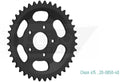Esjot kettenrad 0850 chain wheel 415 45z steel black