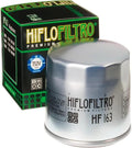 Hiflofiltro ölfilter oil filter hf-163 silver
