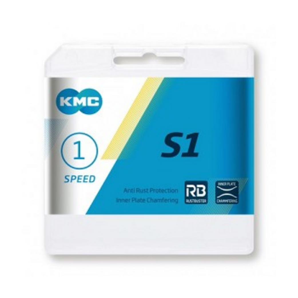 KMC S-1 RB Kette 1 2x1 8, rostfrei, Singlespeed