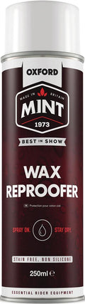 Mint imprägnierspray oxford wax cotton reproofer wax spray oxford 250ml