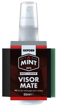 Mint visier- und helmreiniger oxford visor mate visor cleaner oxford 50 ml oc307