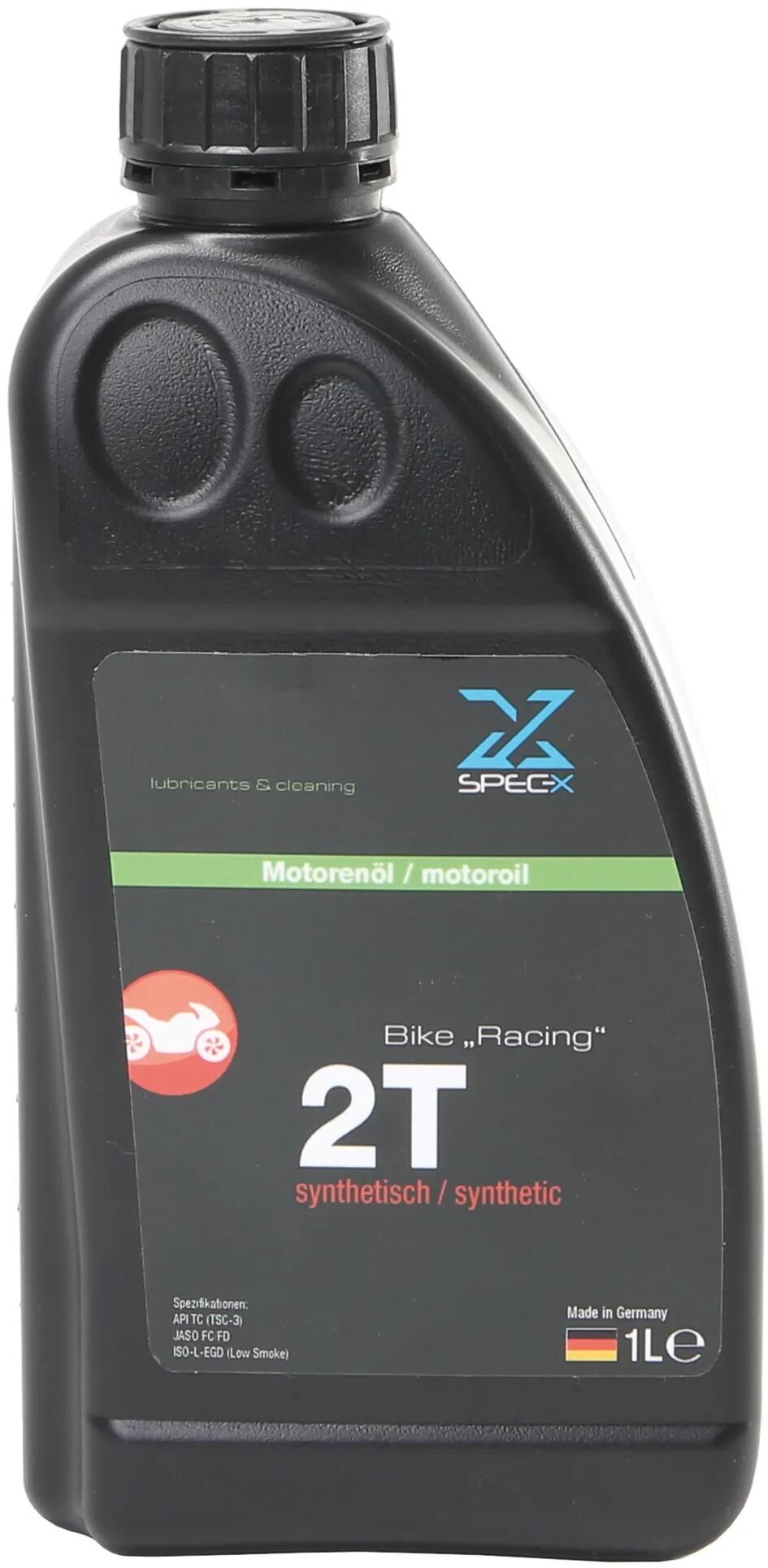 Spec-x motoröl bike 2t racing motor oil 2t racing 1l bike