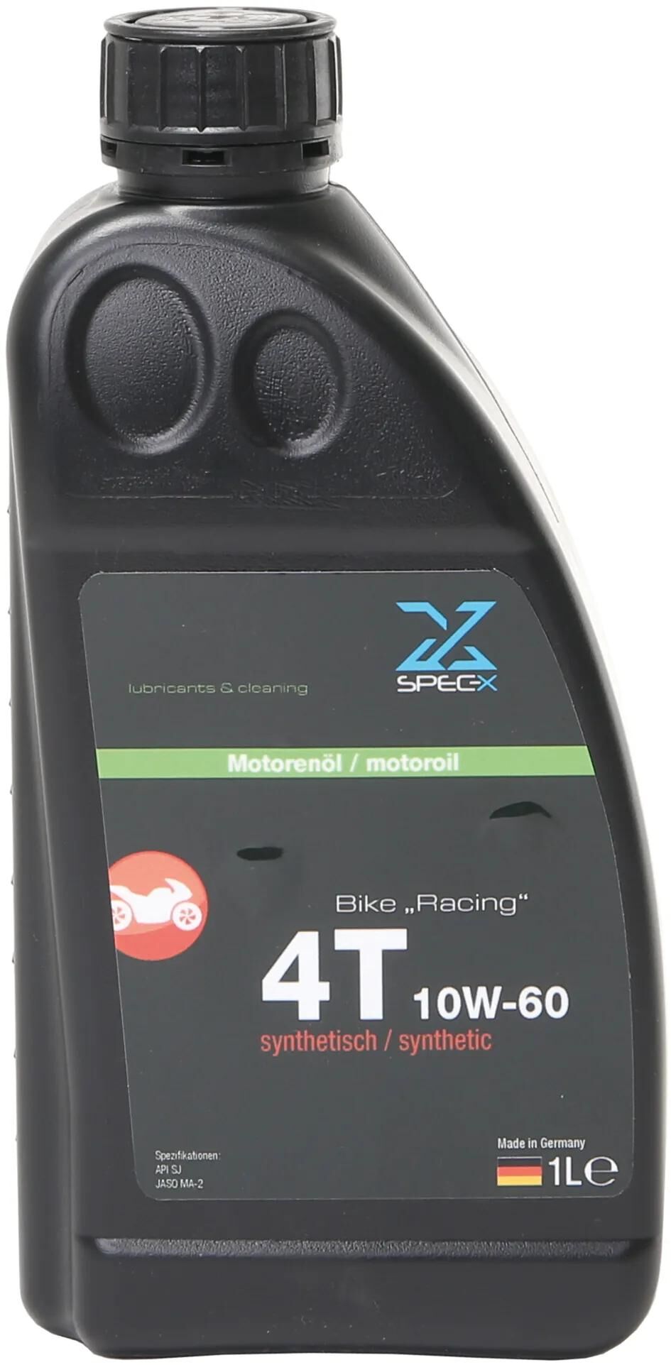 Spec-x motoröl bike 4t racing motor oil 4t 10w-60 raci 1l bike