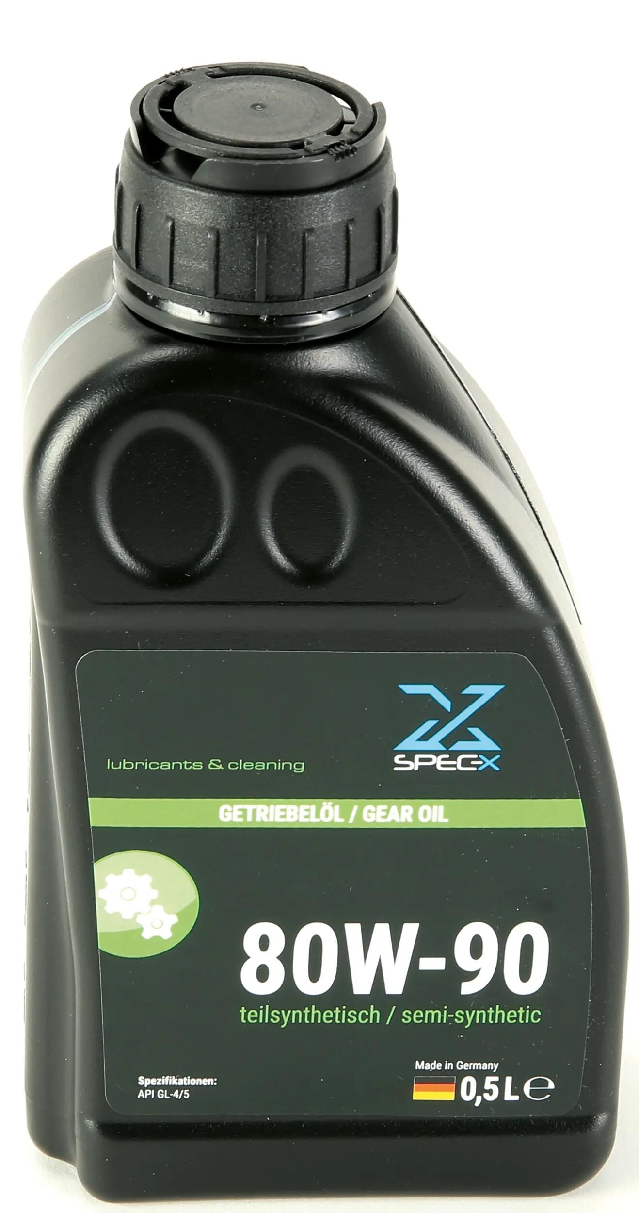 Spec-x getriebeöl 80w-90 gear oil 80w-90 0.5l