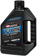 Maxima racing oils getriebeöl v- twin synthetic primary oil 80w drive oil 80wt maxima 946ml v-twin full