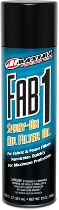 Maxima racing oils luftfilteröl fab-1 fabric foam filter spray air filter oil maxima 557ml fab-1