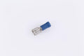 Spahn flachsteckhülse flat plug-in sleeve insulated blue 100pcs.