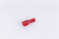 Spahn flachsteckhülse flat plug-in sleeve fully insulated red 100pc