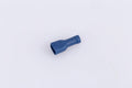 Spahn flachsteckhülse flat plug-in sleeve fully insulated blue 100p
