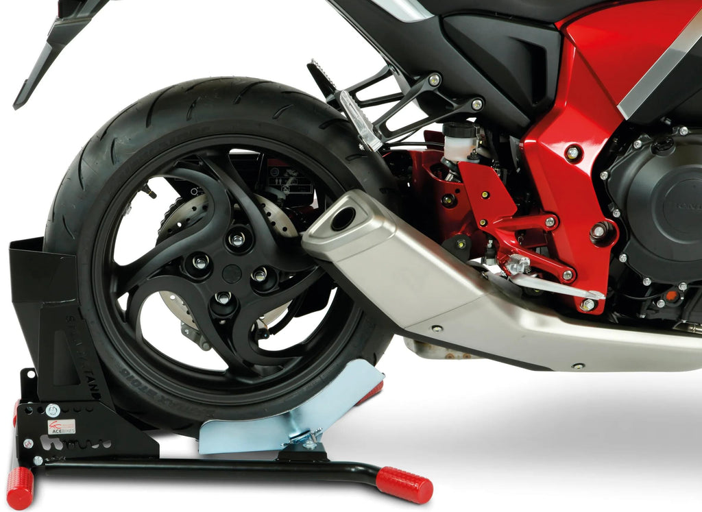 Acebikes vorderradständer steadystand motorcycle stand mod. 180 steadystand