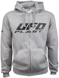 Ufo plast jacke hoodie sweatshirt ufo grey gr. l
