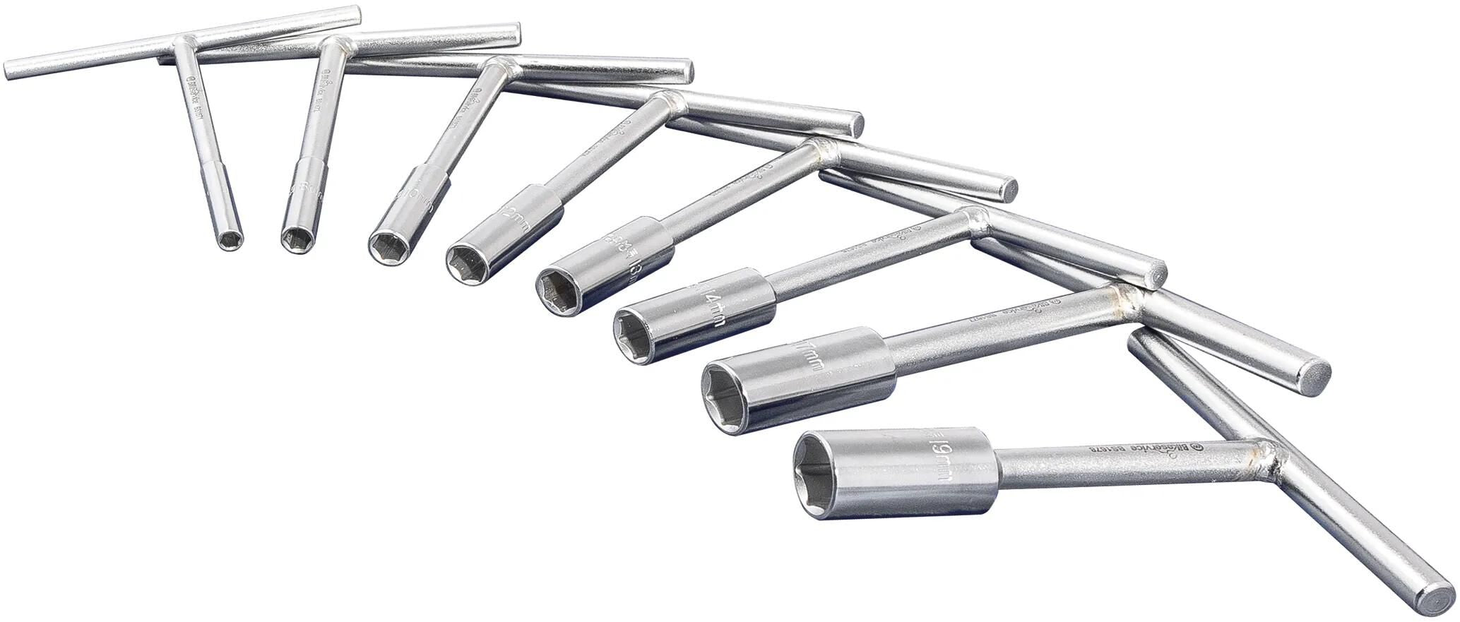 Bikeservice schraubendrehersatz shutter speed handle bst au6knt 8pcs 140 mm
