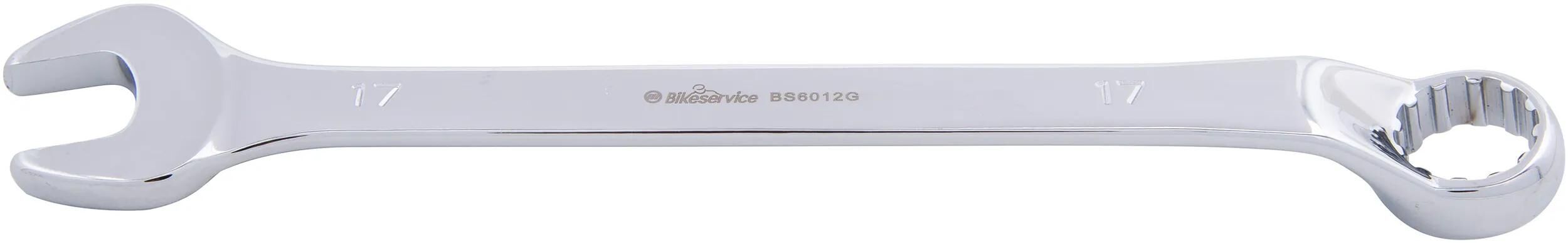 Bikeservice ringmaulschlüssel ring mouthpiece 17mm cropped long