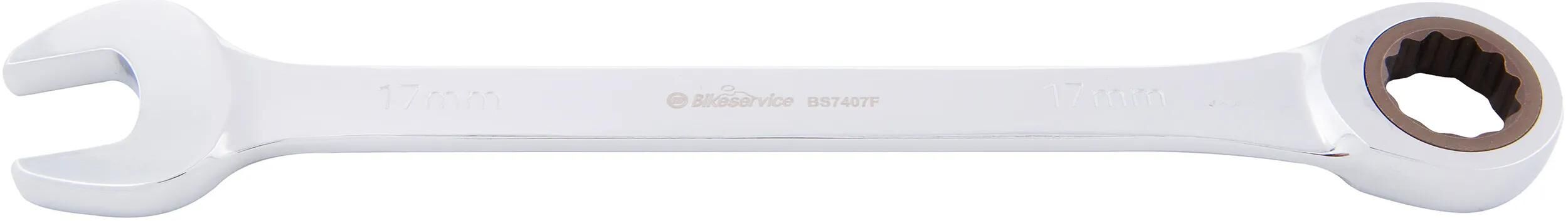 Bikeservice ratschenschlüssel ringrtschmaulschl bst 17mm straight long