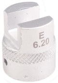 Bikeservice adapter adapter bst aluminum 6.2mm f bs5502
