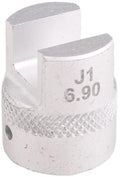Bikeservice adapter adapter bst aluminum 6.9mm f bs5502
