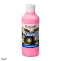 Creall -glow verf 250ml roze