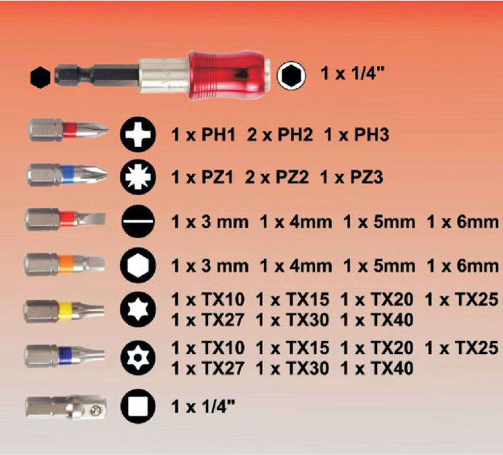 Connex producten bitset in box 32 delig