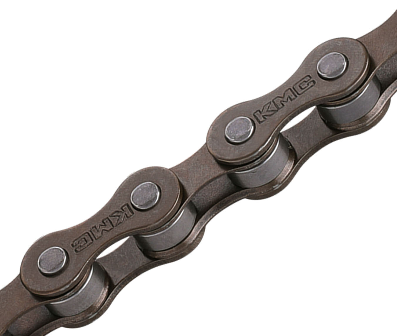 KMC S1 ​​Fahrradkette 1 2x1 8 112 Glieder braun