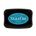 Tsukineko • stazon stempelkussen teal blue