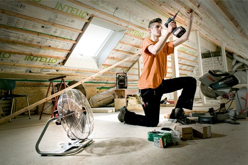 Metabo av 18 body 18v accu ventilator | zonder accu's en lader - 606176850