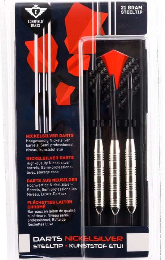 Longfield darts nickelsilver 21 gram
