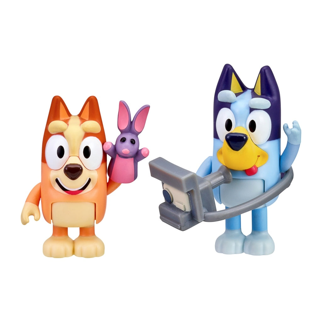 Spectron Bluey Bingo Spielfiguren, 2 Stück.