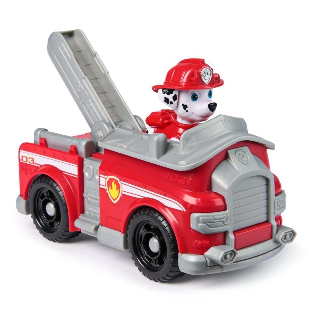 Paw Patrol-Marshal mit Feuerwehrauto