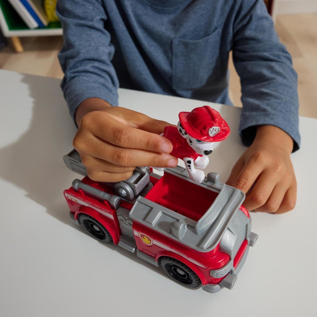 Paw Patrol-Marshal mit Feuerwehrauto