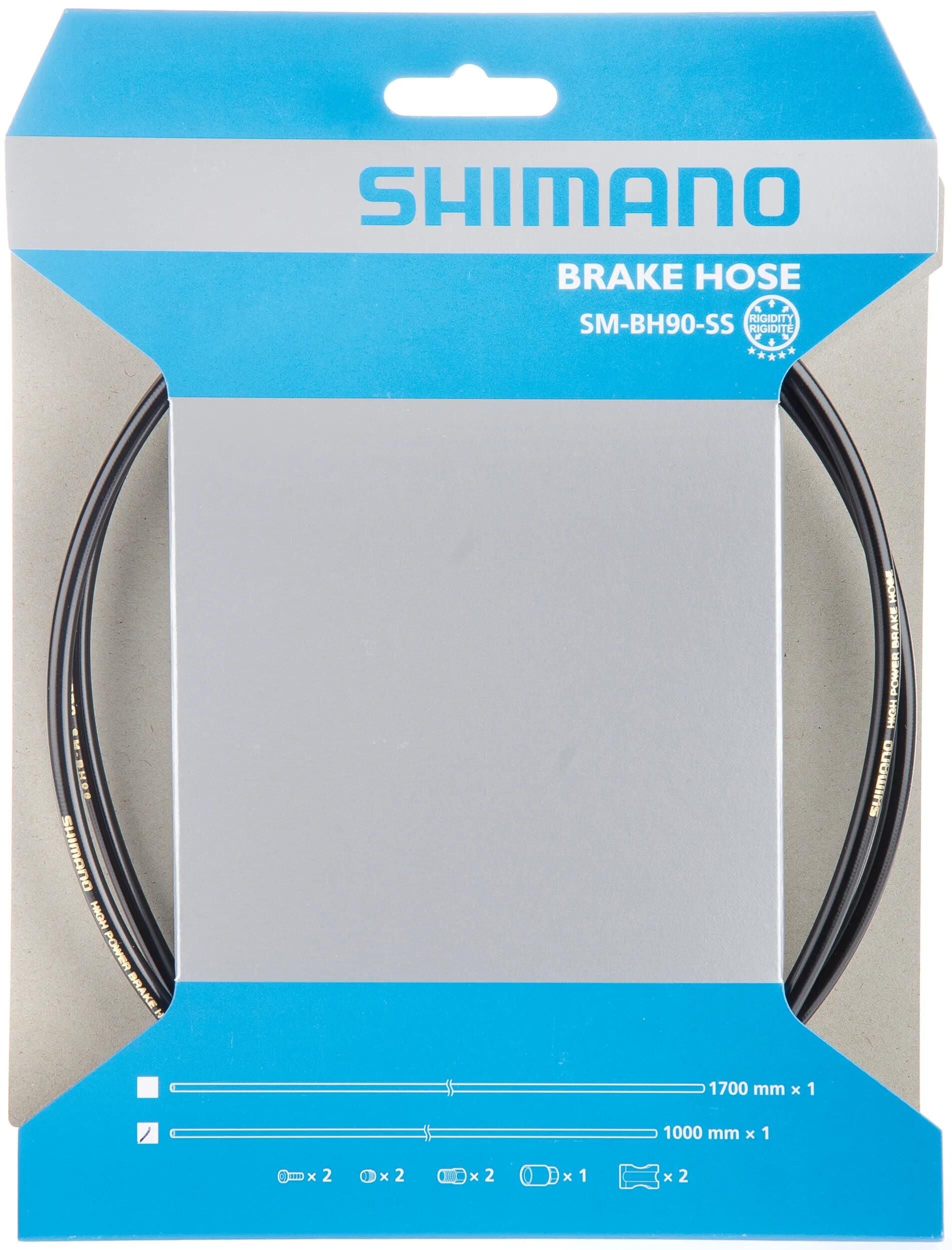 Bremsleitung Scheibenbremse Shimano Deore LX SM-BH90 1000 mm schwarz