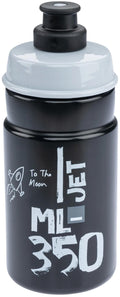 Elite trinkflasche jet bottle jet black grey