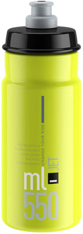 Elite trinkflasche jet plus bottle jet plus 550ml yellow black