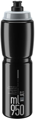 Elite trinkflasche jet plus bottle jet plus 950ml black grey