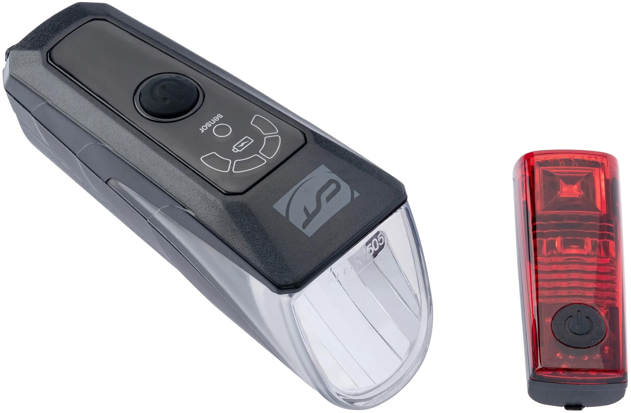 Contec akku-led-leuchten-set 24sevenstop ct batterylight 247 stop set, usb