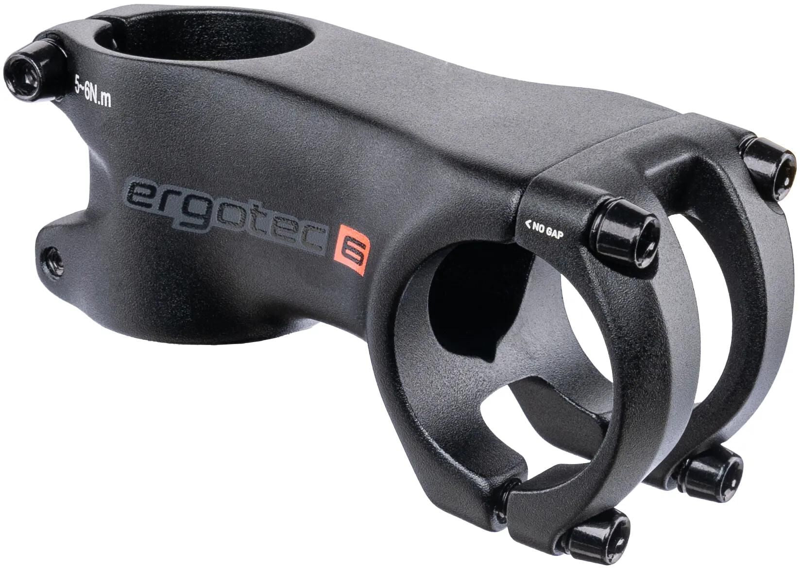 Ergotec Vorbau Hake Ahead 28,6 31,8 60 mm -8° Alu schwarz