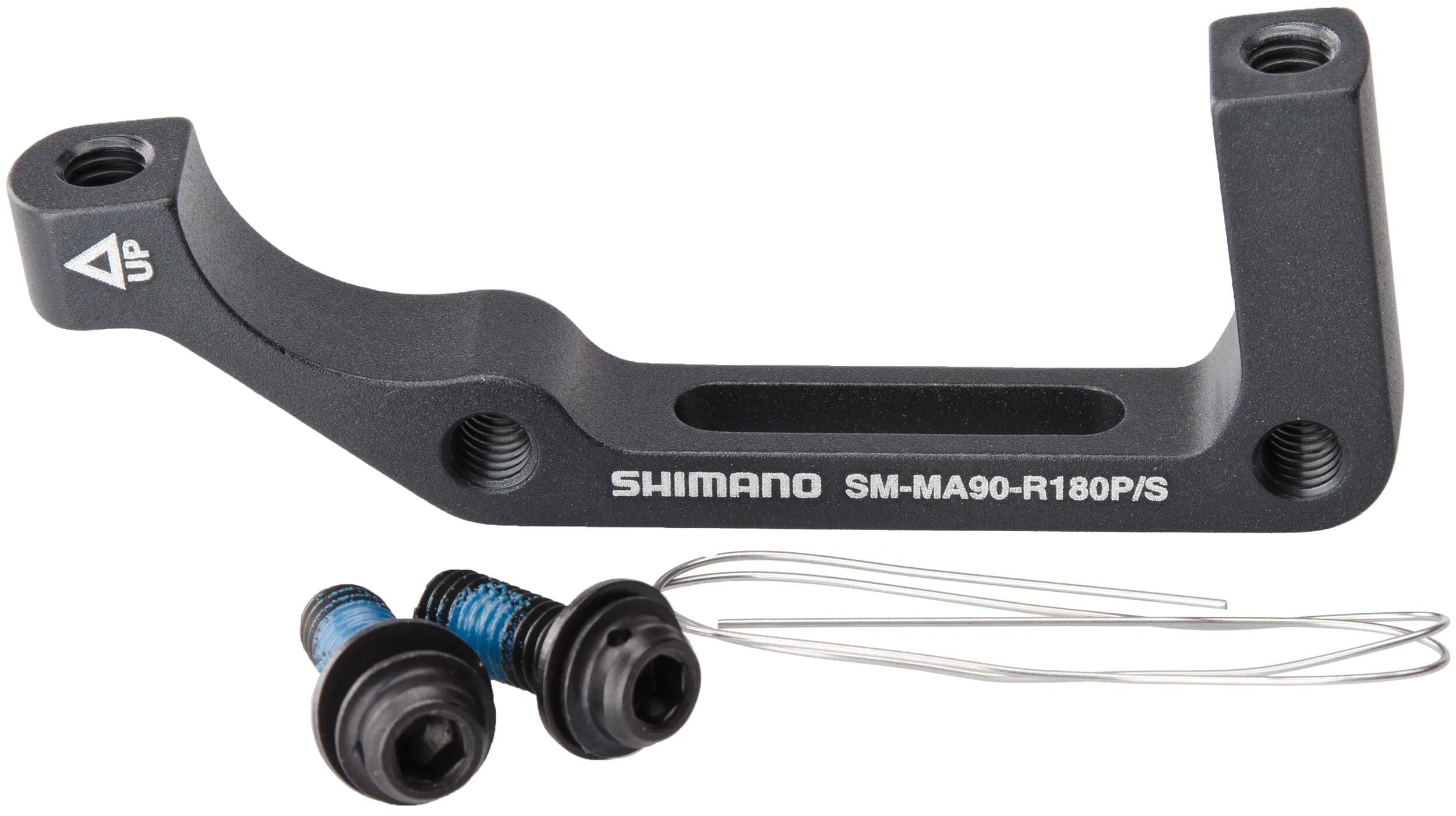Shimano SM-MA90-R180P S Adapter für 180-mm-Hinterradbremsscheibe