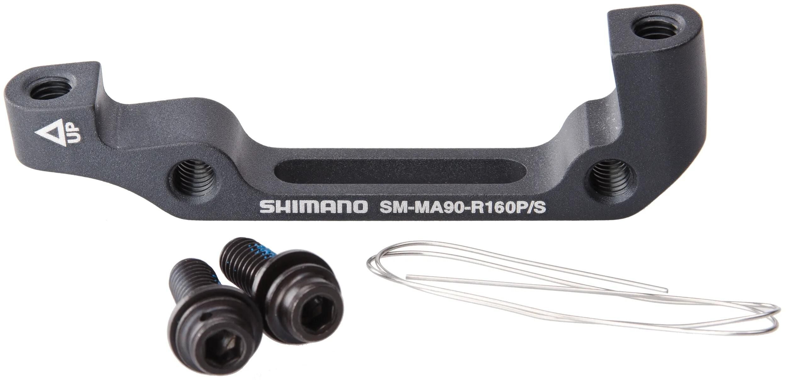 Shimano SM-MA90-R160P S Adapter für 160-mm-Hinterradbremsscheibe