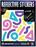Reflective berlin reflexaufkleber shapes refl.sticker shapes refl. berlin doodle mamphis