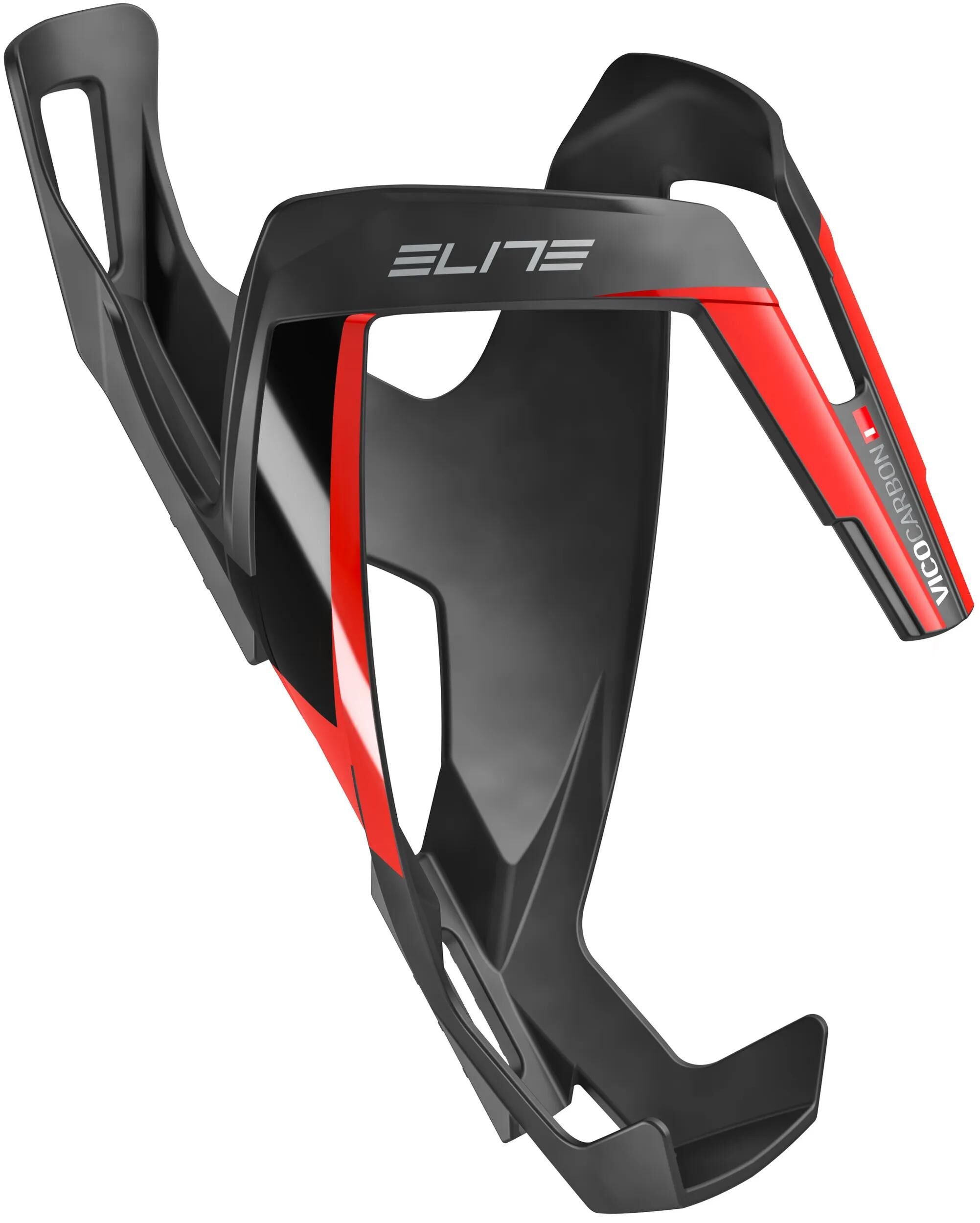Elite trinkflaschenhalter vico carbon bottle cage vico carbon matt red